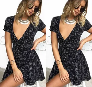 Sweet Valley Polka Dot - Black