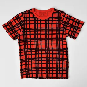 T-Shirt - Darby in Midnight & Tomato