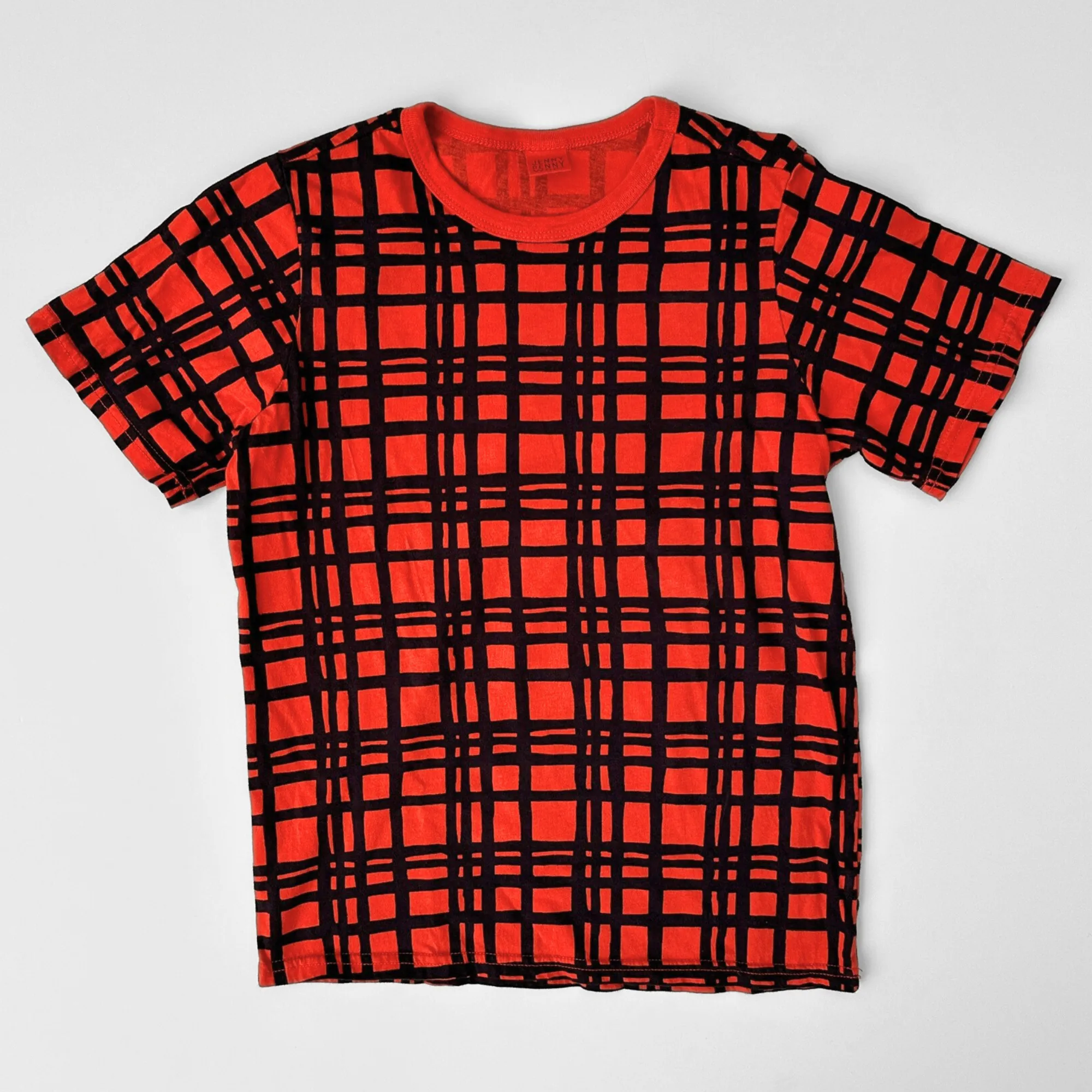 T-Shirt - Darby in Midnight & Tomato