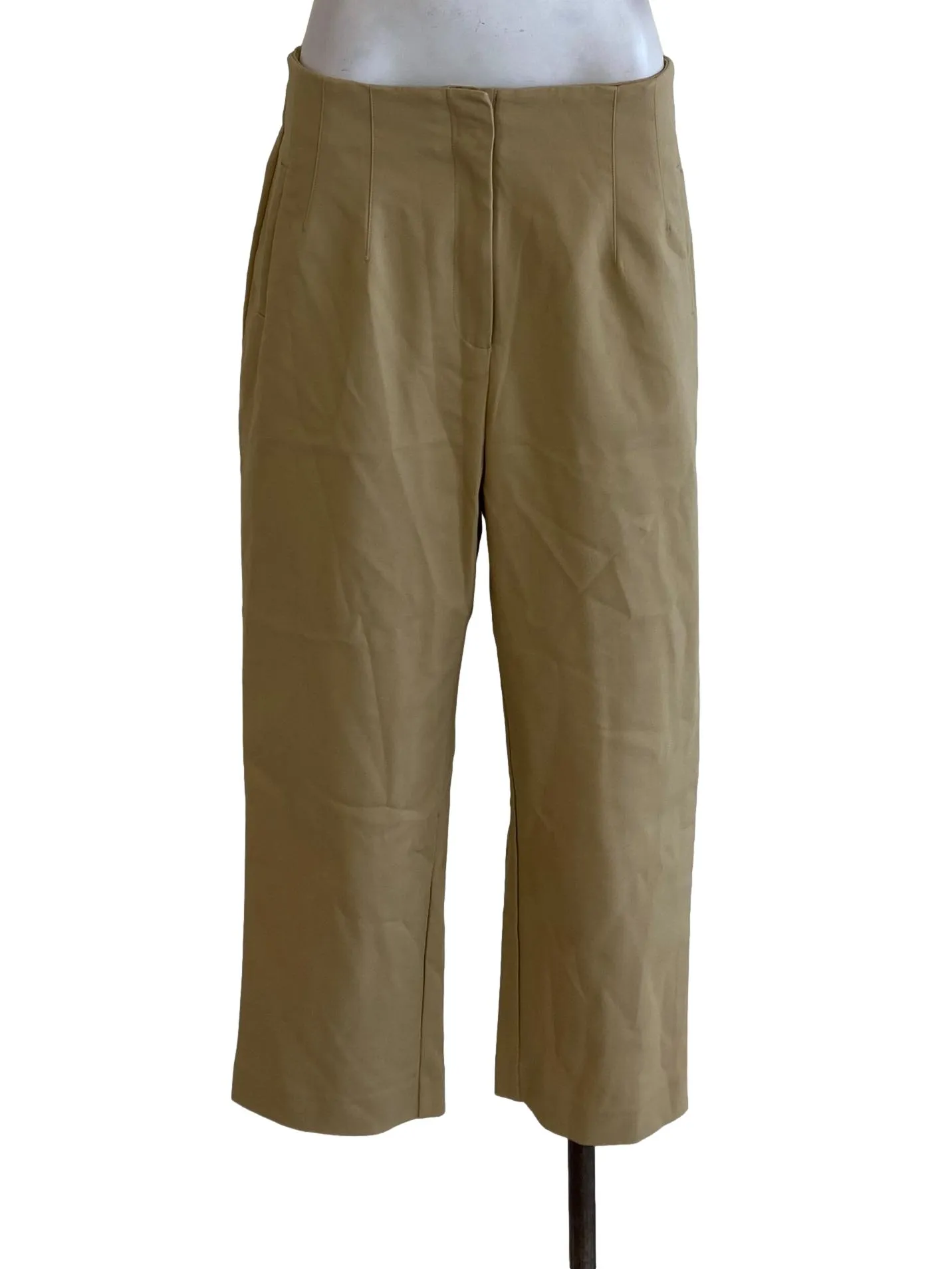 Tan Straight Cut Pants LB
