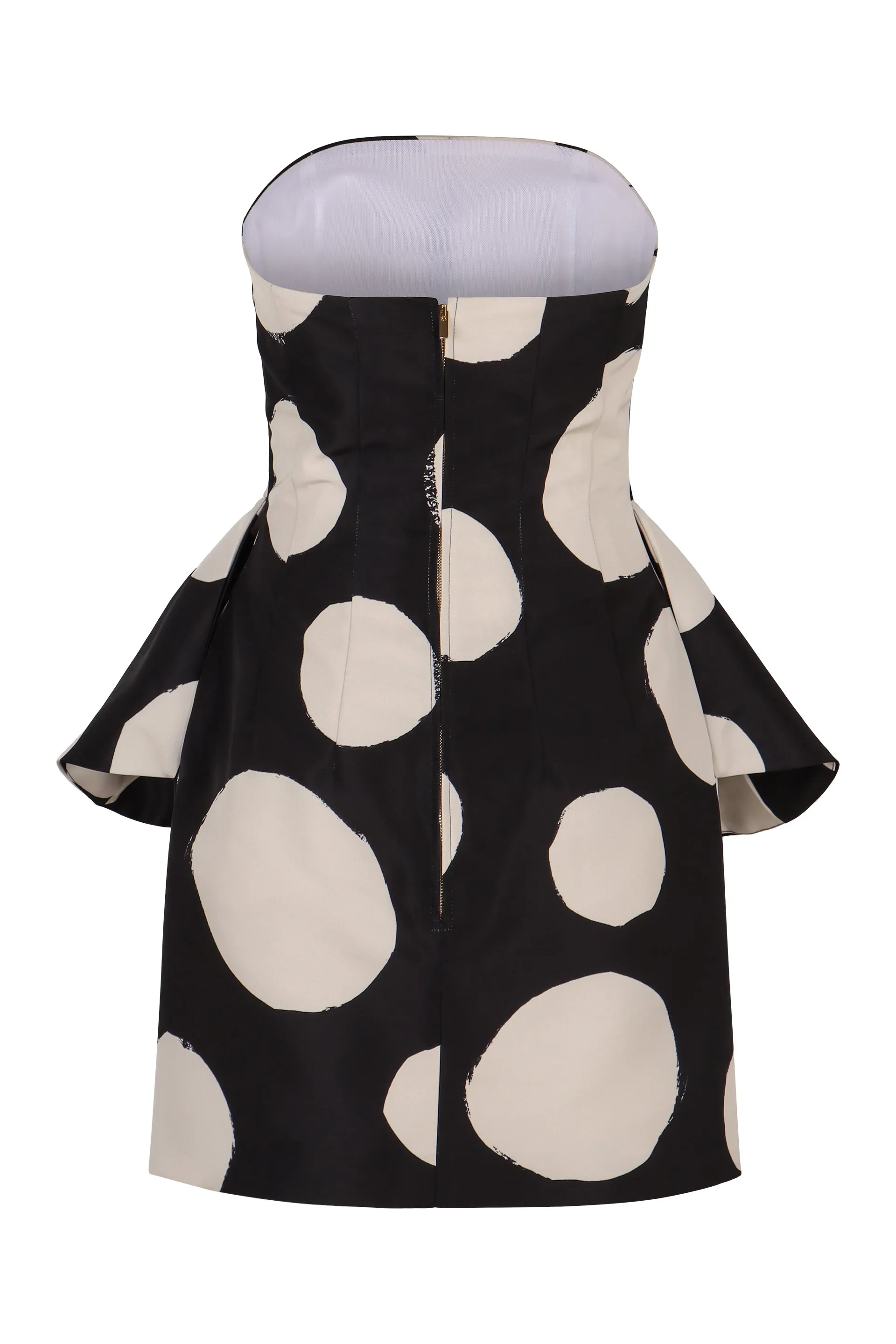 Techno taffetà dress