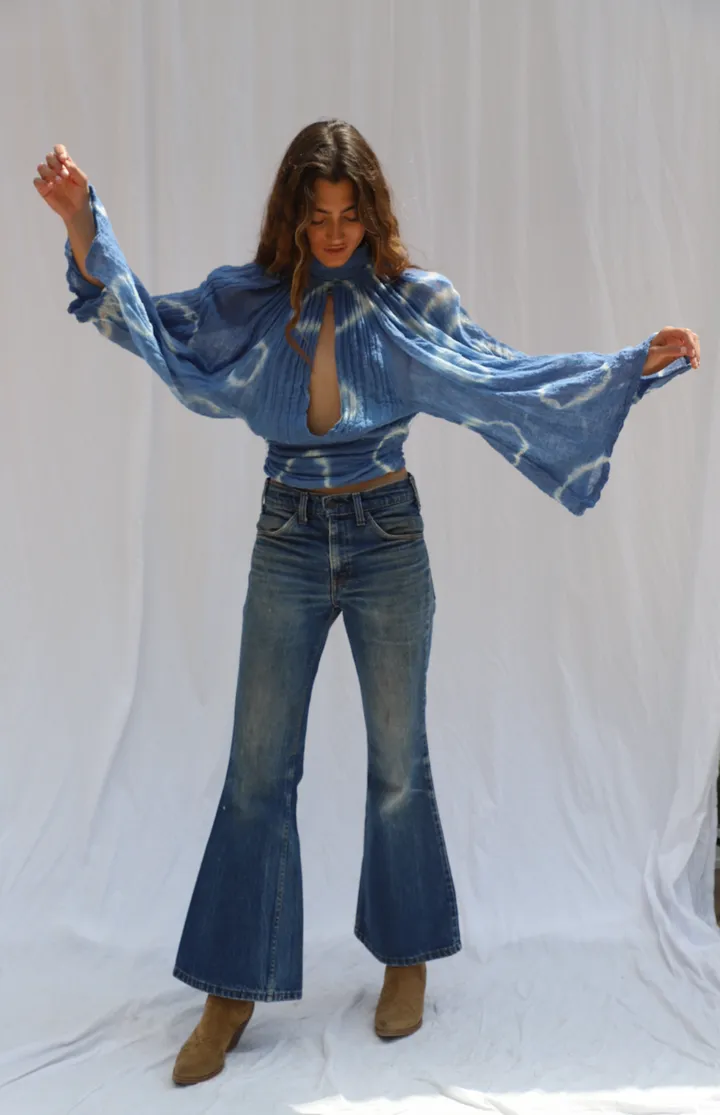 Techno Top- Denim