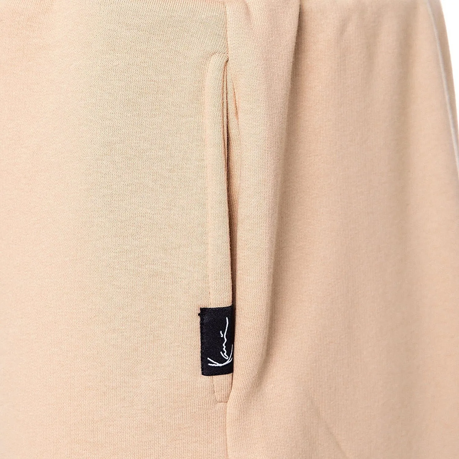 Tepláky Karl Kani Woven Signature Straight Leg Sweat Pants sand pieskové