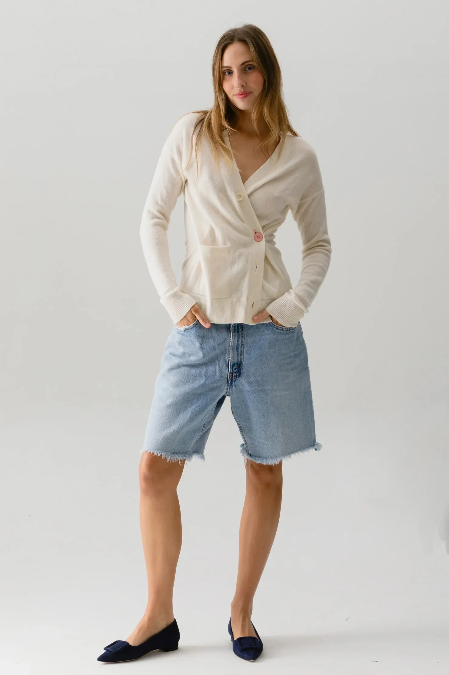 The Cardigan - White
