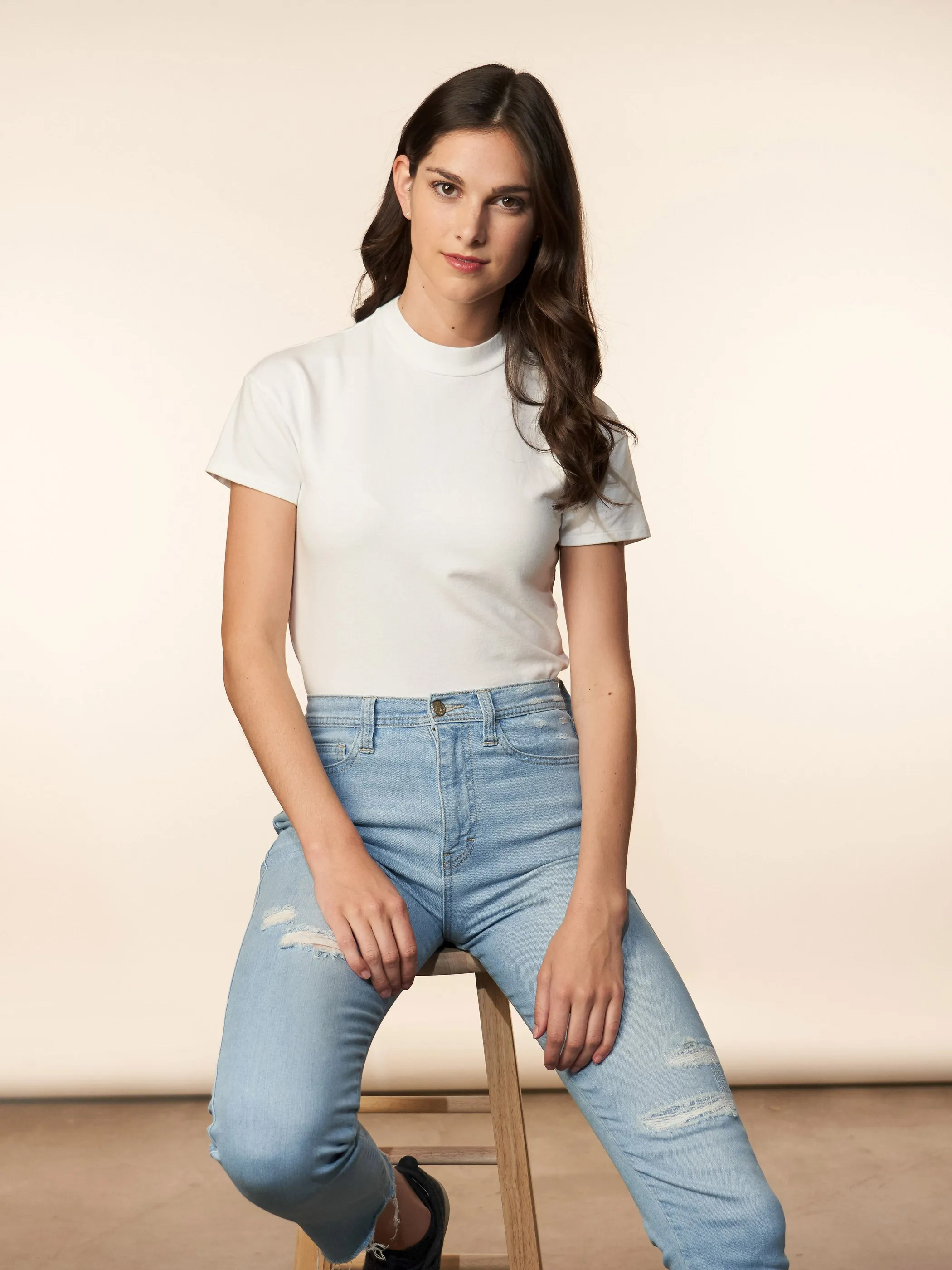 the liv tee - white