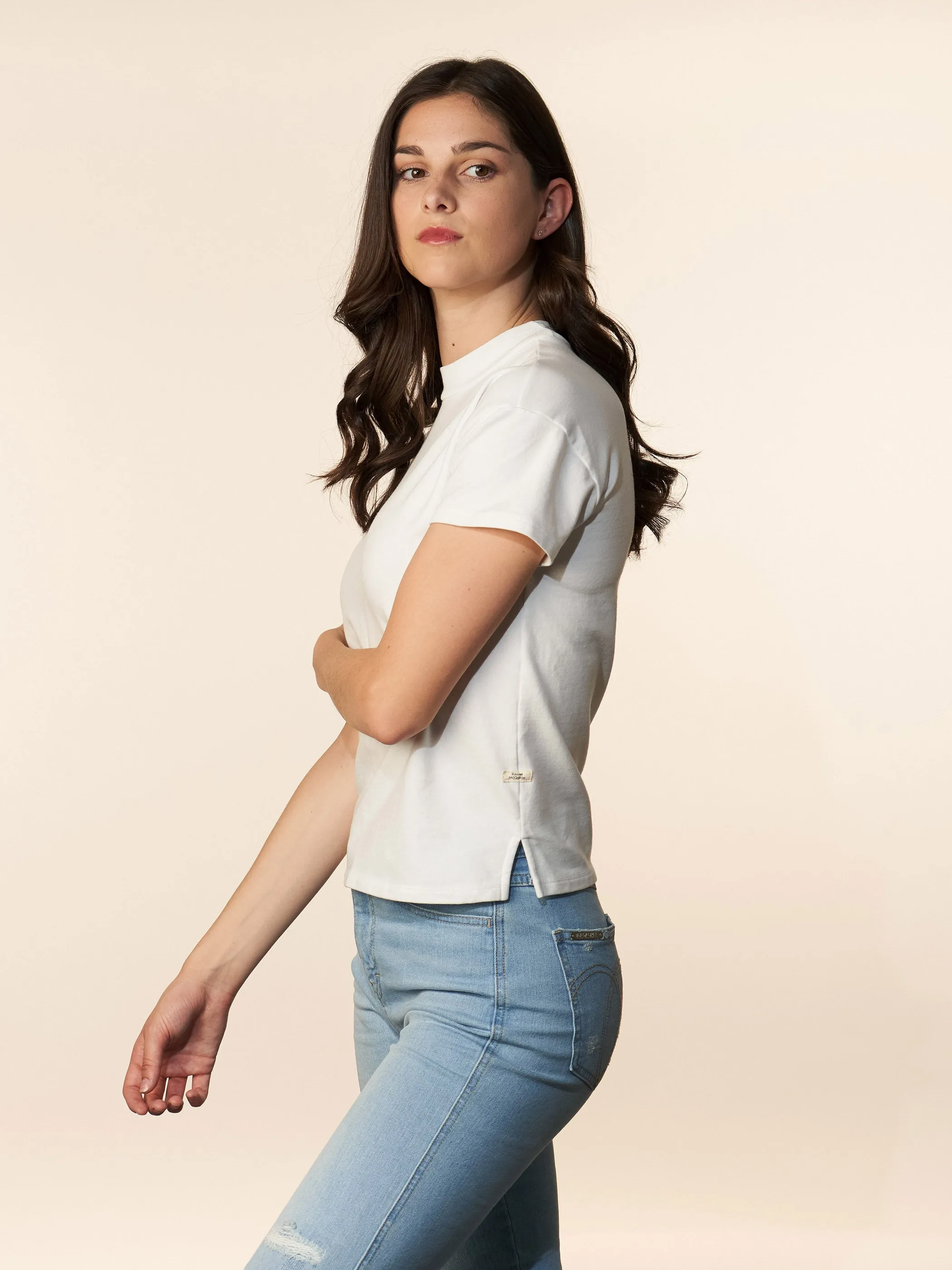 the liv tee - white