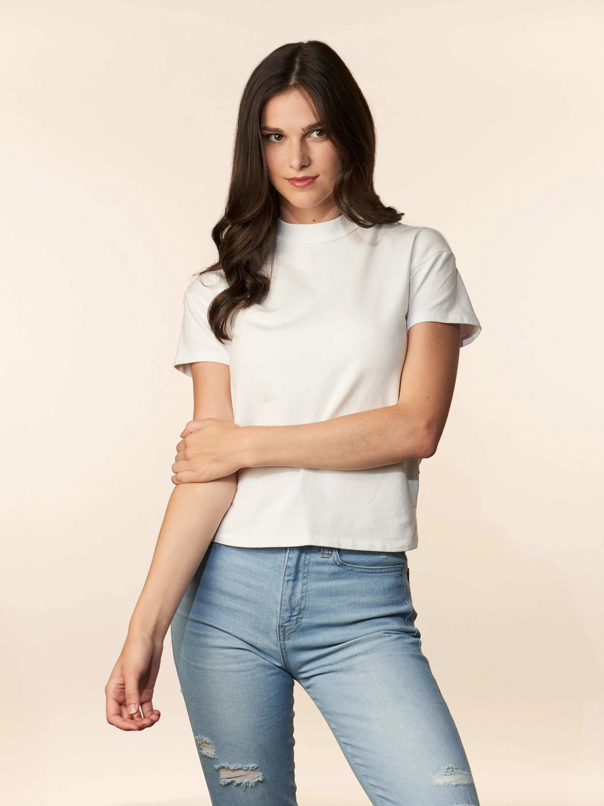 the liv tee - white