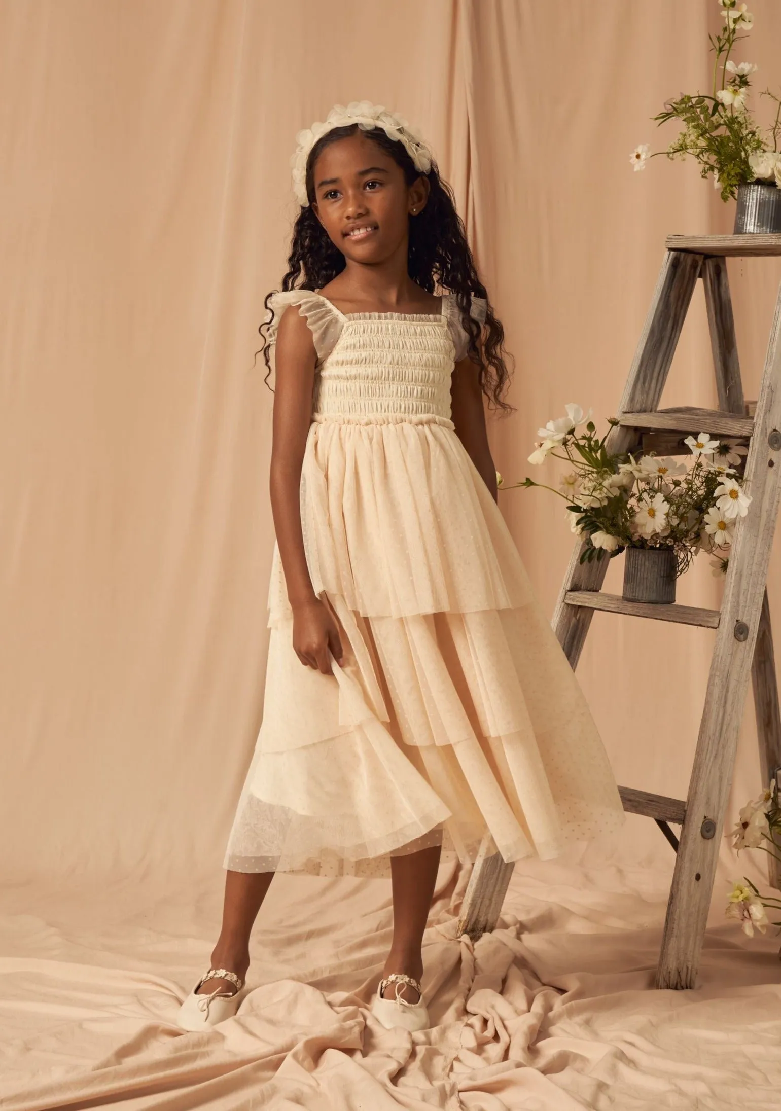 The Valentina Dress by Noralee - Lemon - KIDS