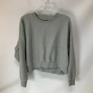 Top Long Sleeve By Aerie In Grey, Size: S