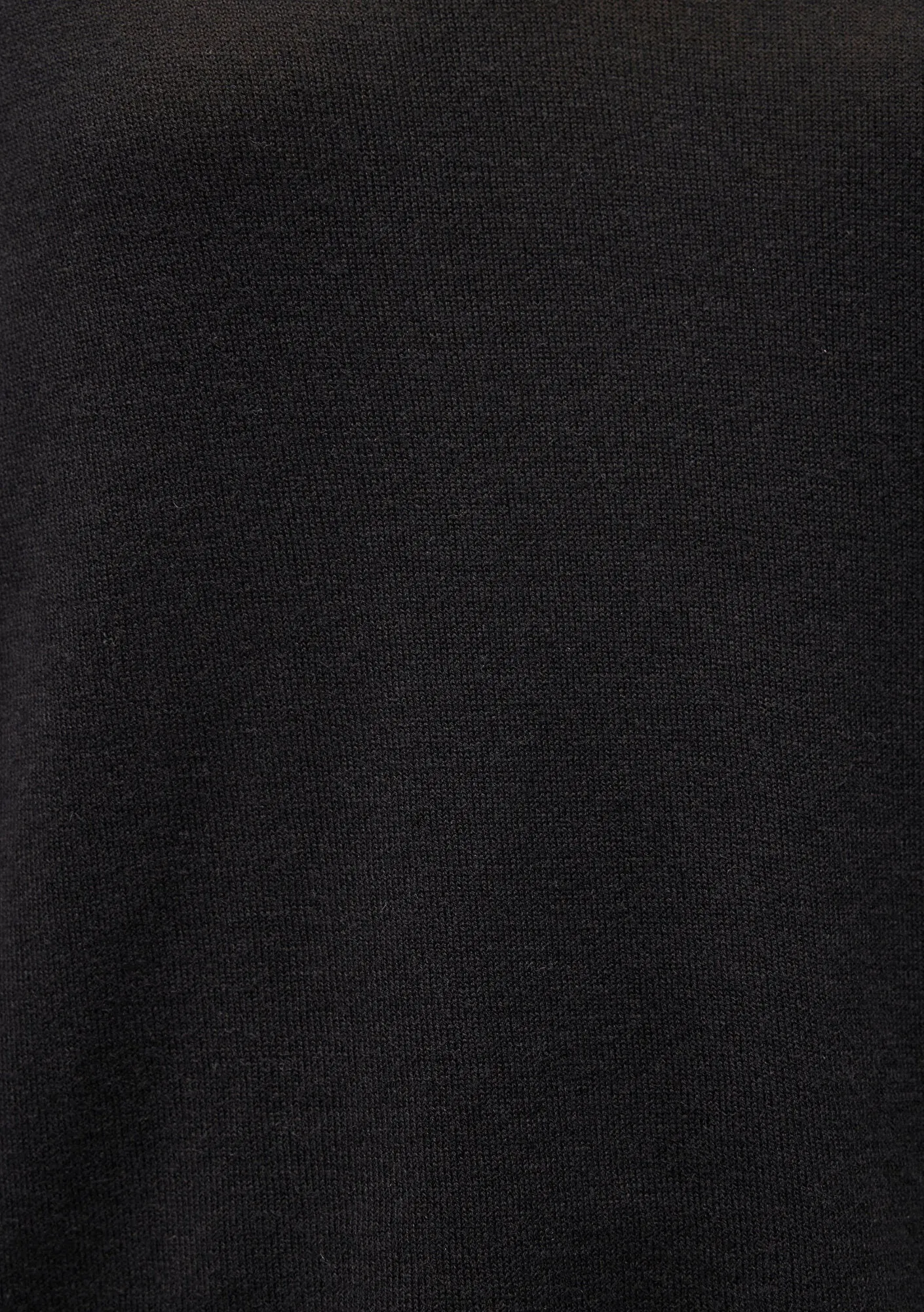 V Neck Black Sweater