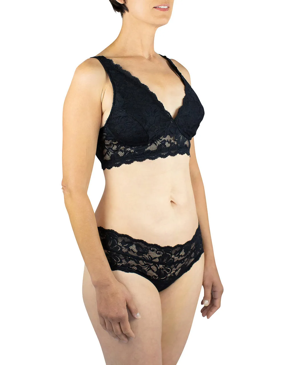Vela Brazilian Panty, Black