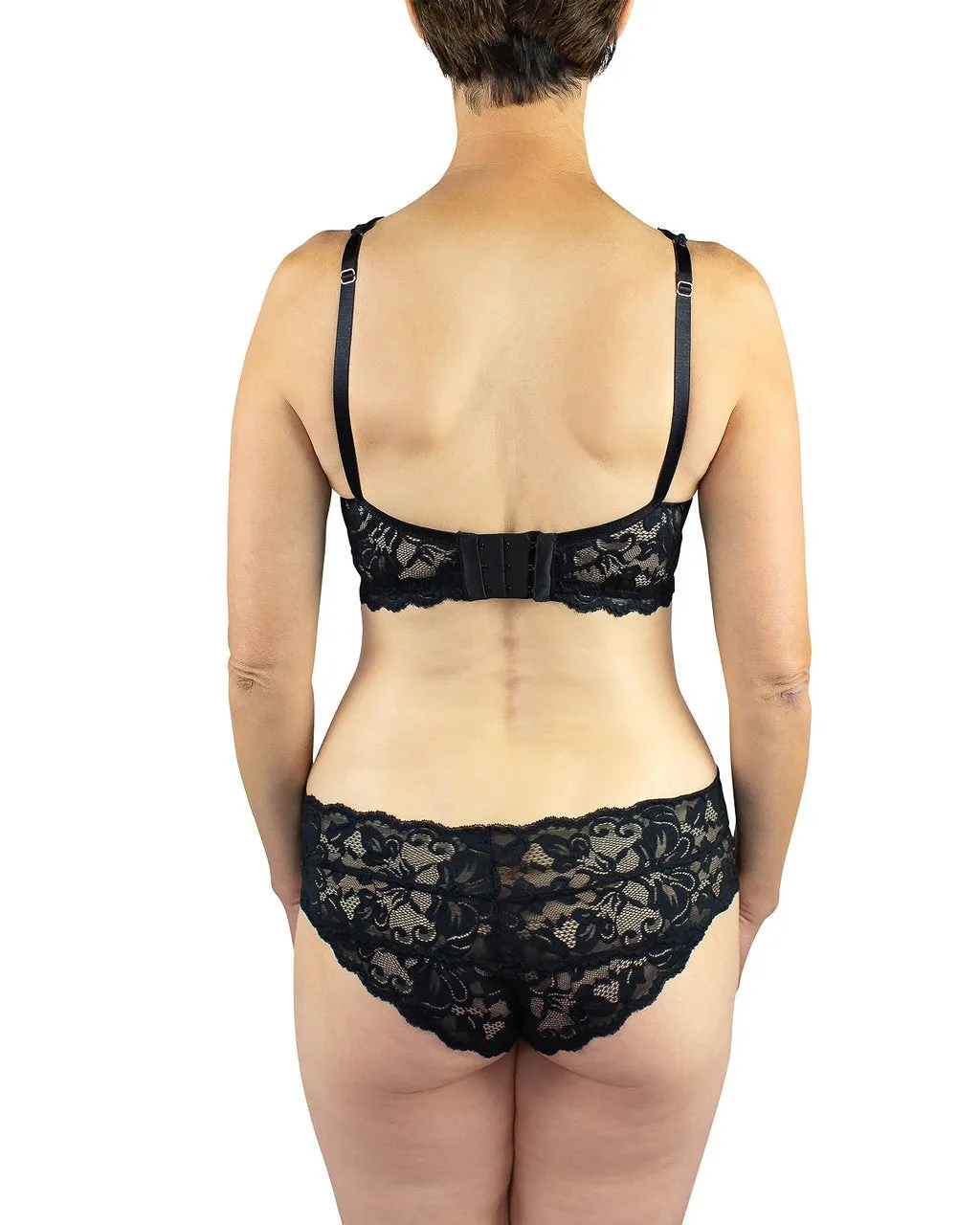 Vela Brazilian Panty, Black