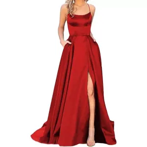 Velvet One Shoulder Formal Party Gown Long Maxi Dress