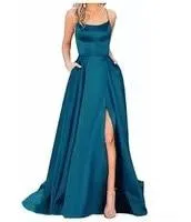 Velvet One Shoulder Formal Party Gown Long Maxi Dress