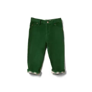 Vintage Green Corduroy Adventure Jeans - 1 Left Size 4-5 years