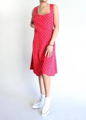 Vintage Polka Dot Dress D0202