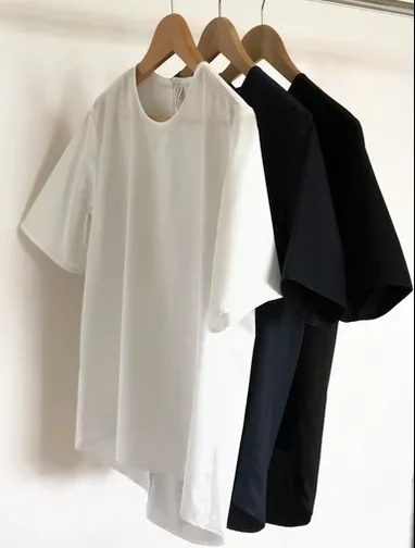 WAREHOUSE SALE- half sleeve white S