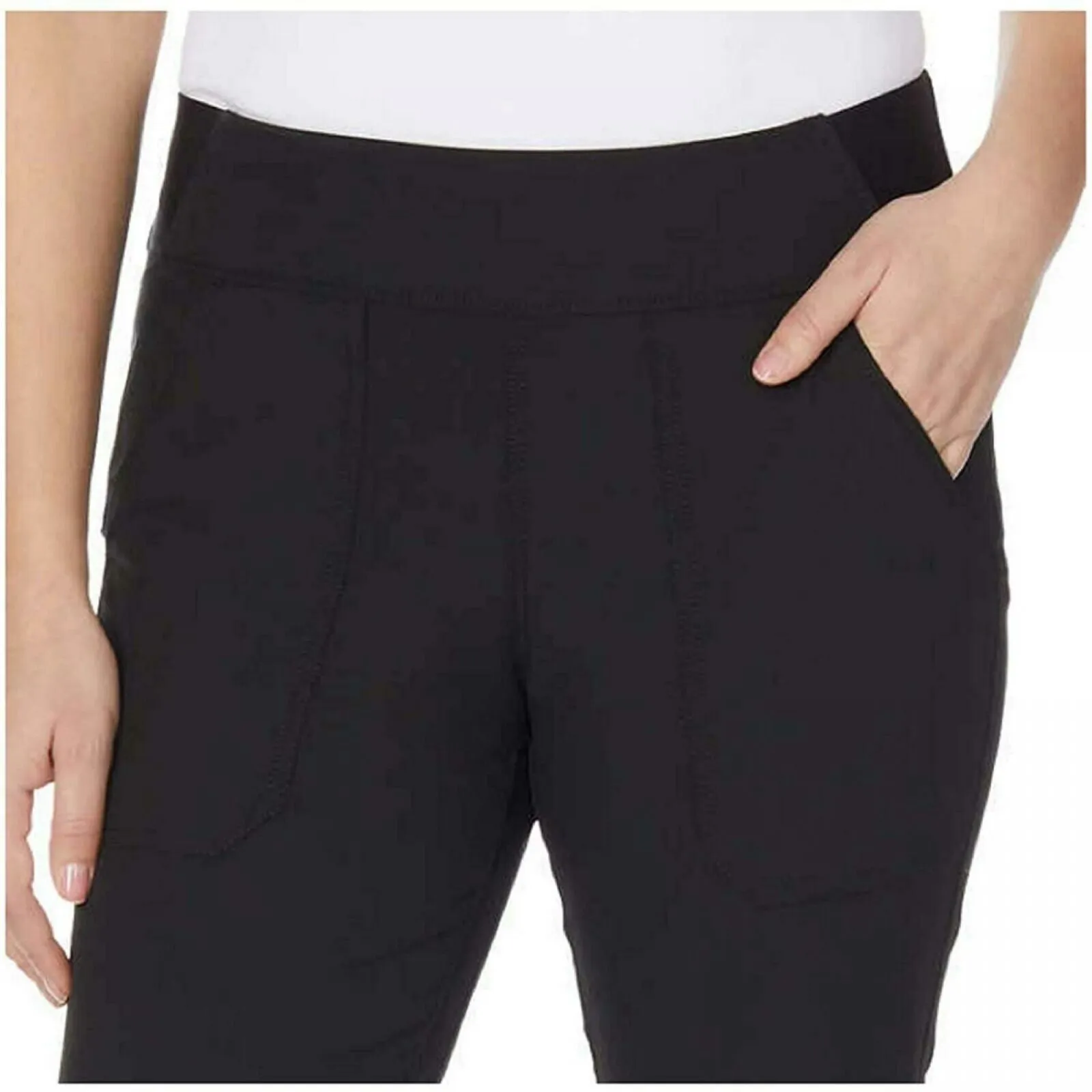 Weatherproof Vintage Women's Stretch Pull On Waist Performance Pants