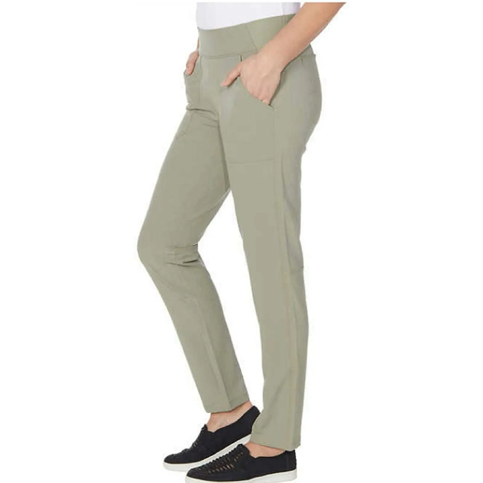 Weatherproof Vintage Women's Stretch Pull On Waist Performance Pants