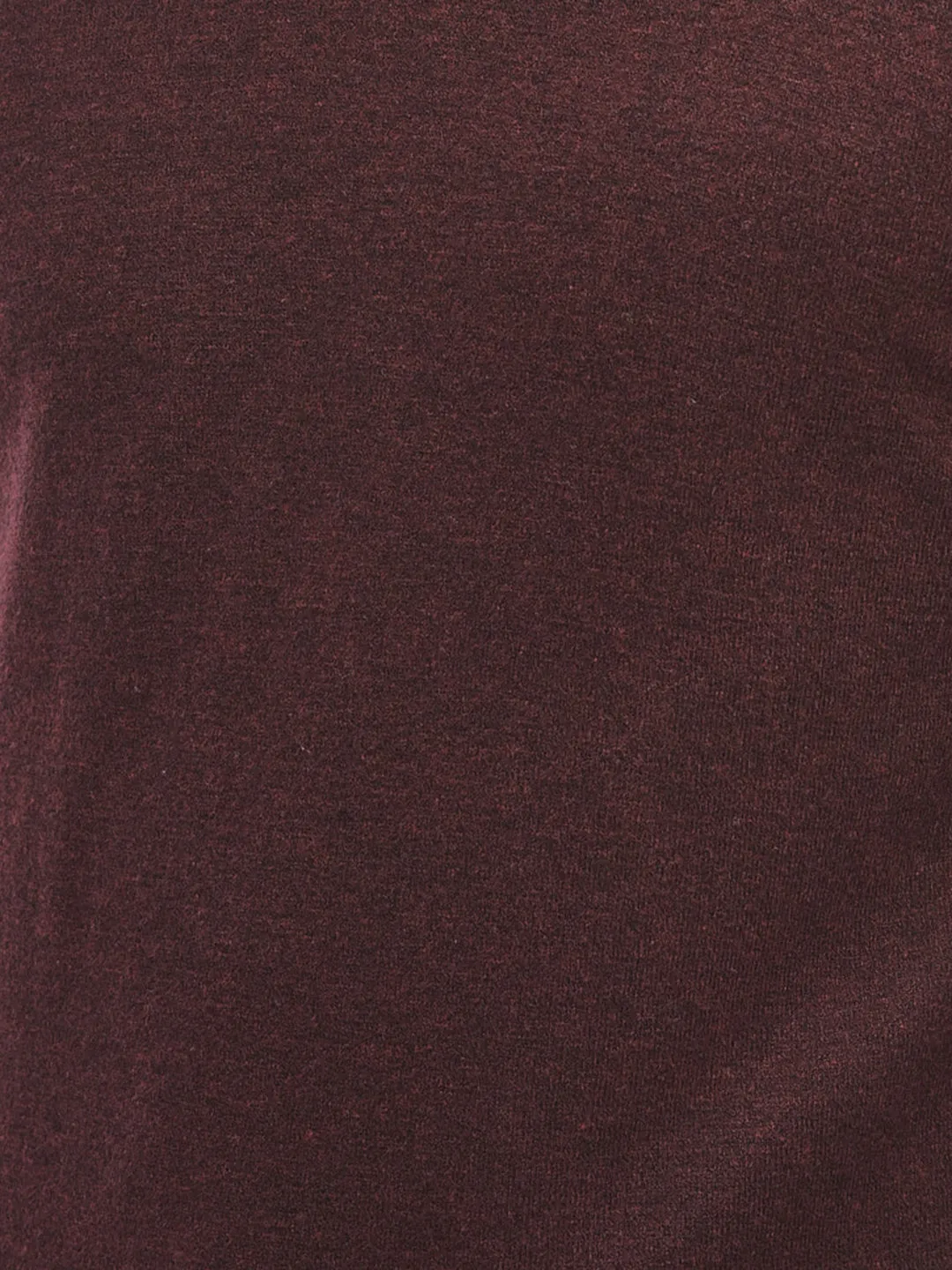 Wine V-Neck Sweaters
