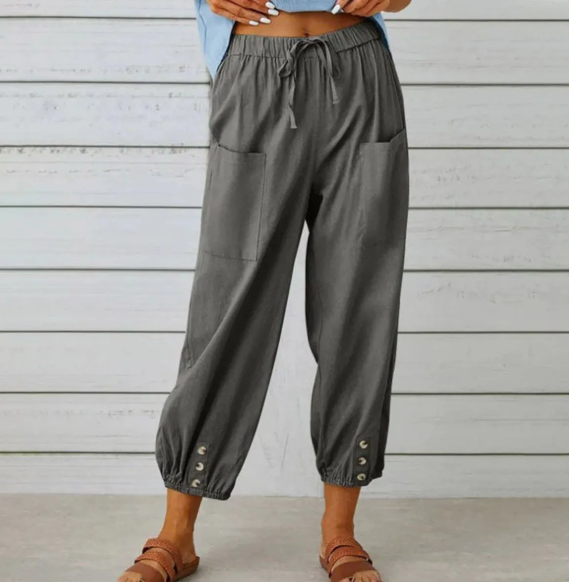 Women's Loose Wide Leg Straight Pants