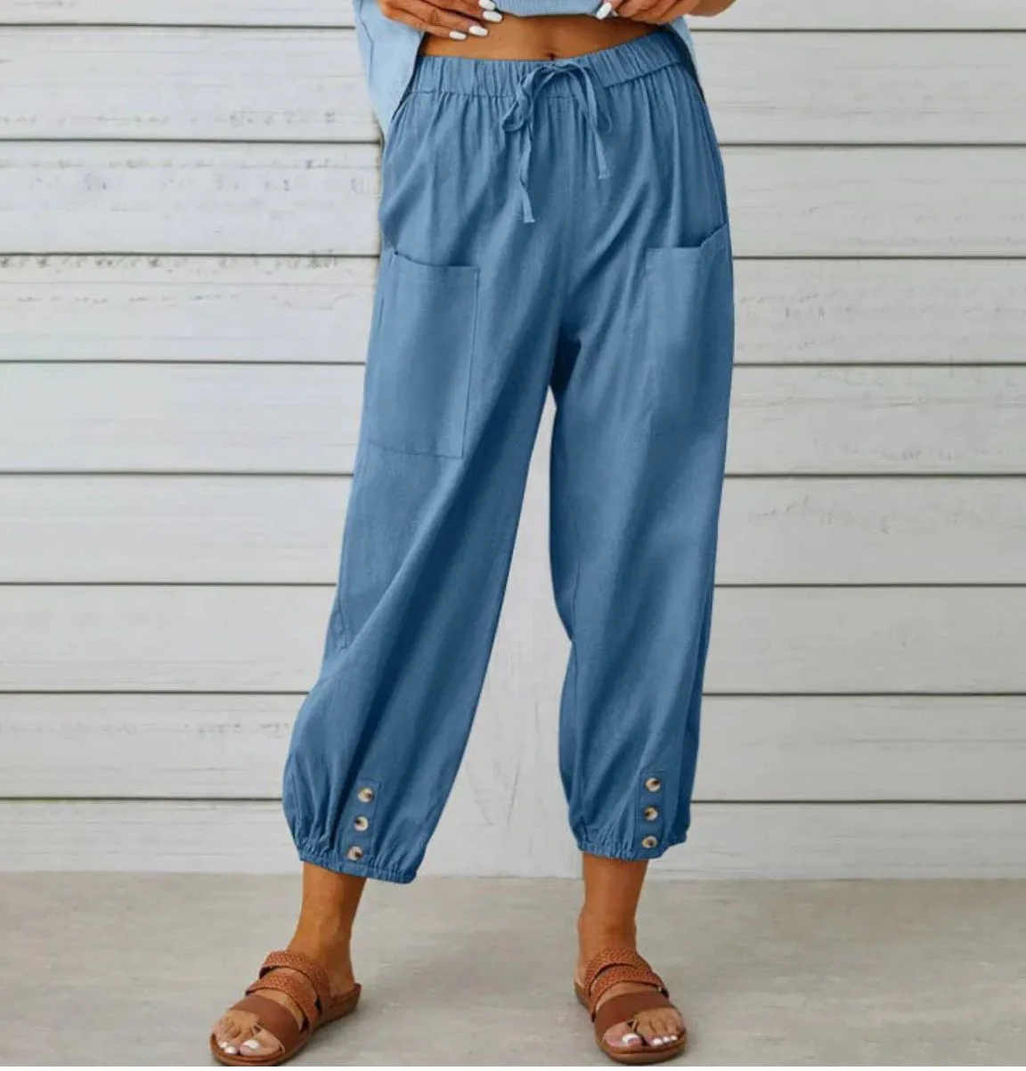 Women's Loose Wide Leg Straight Pants