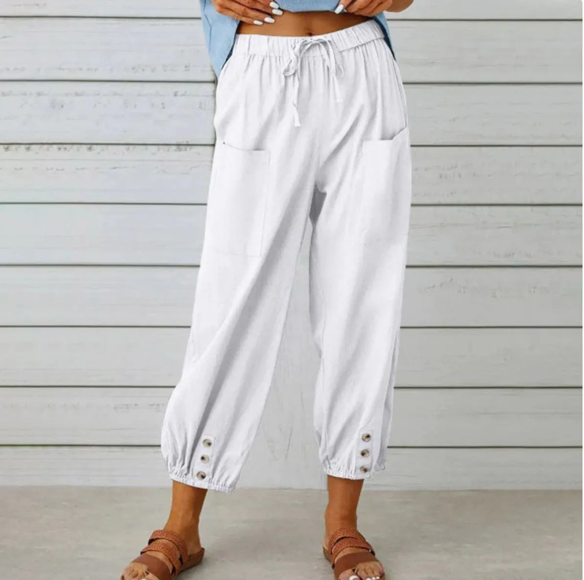 Women's Loose Wide Leg Straight Pants