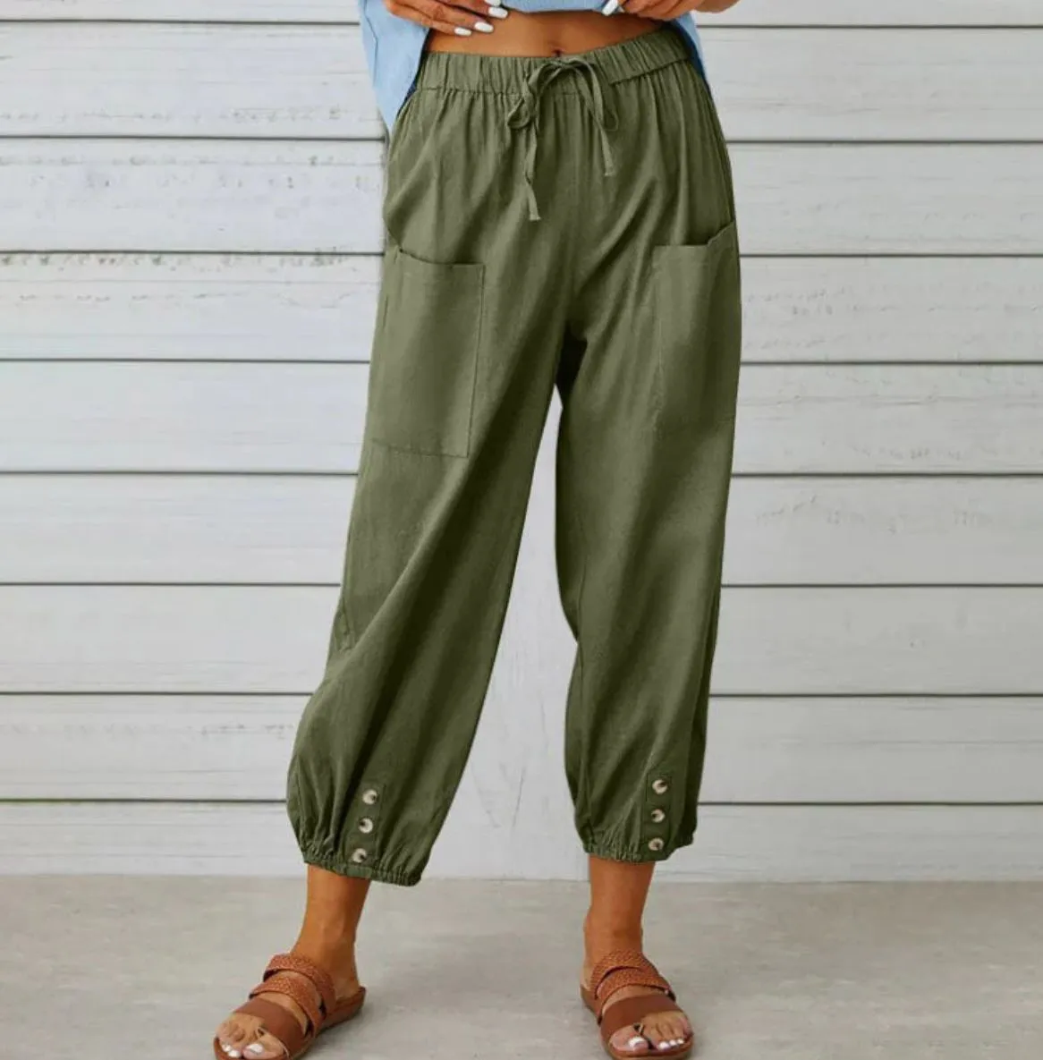 Women's Loose Wide Leg Straight Pants