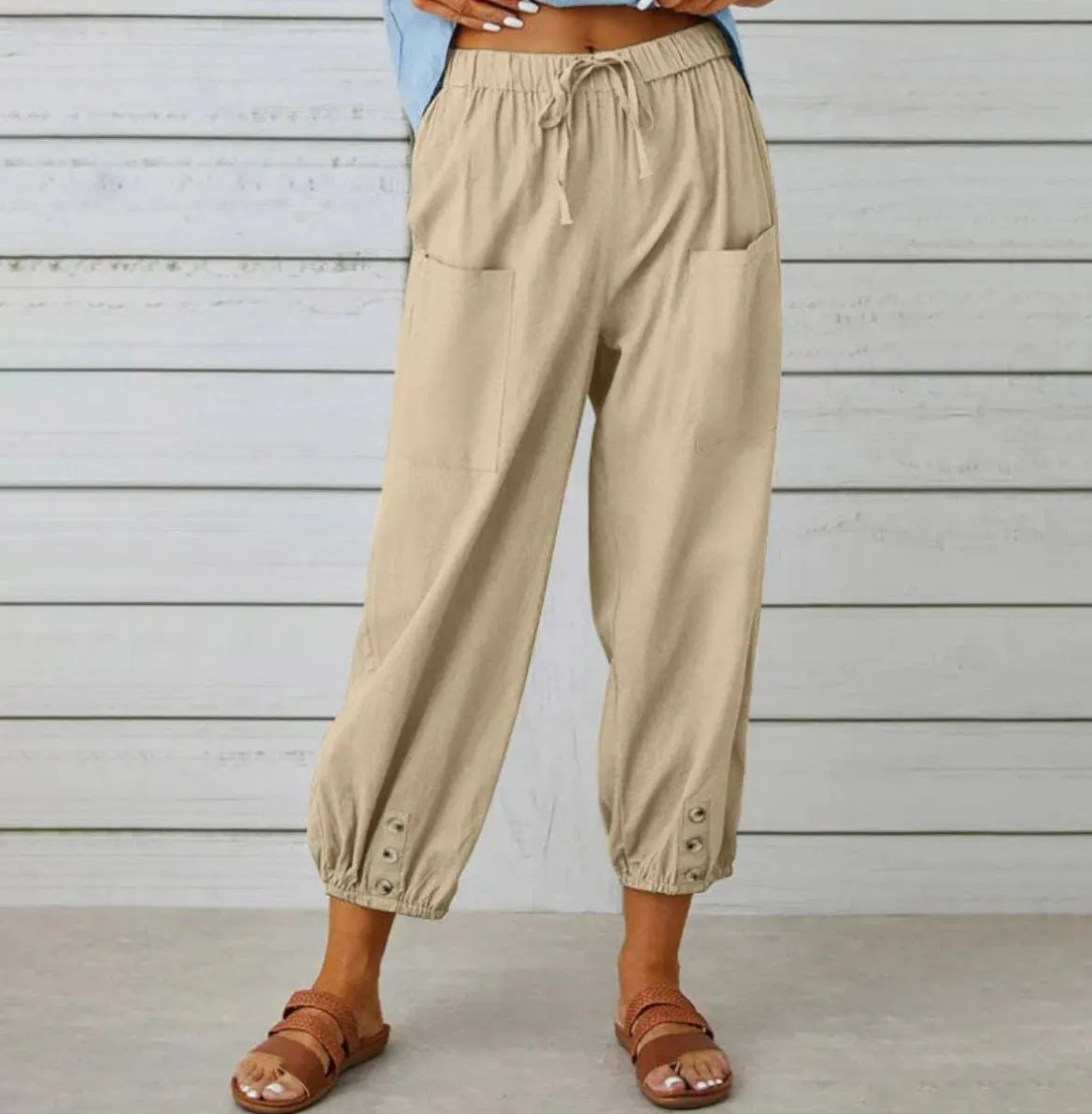 Women's Loose Wide Leg Straight Pants