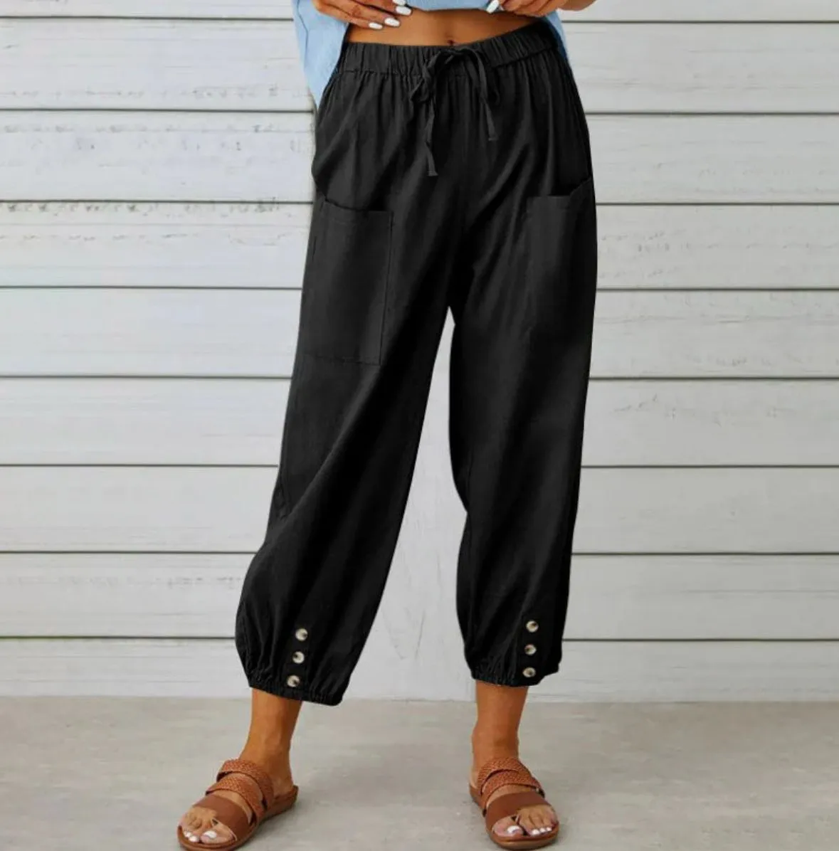 Women's Loose Wide Leg Straight Pants
