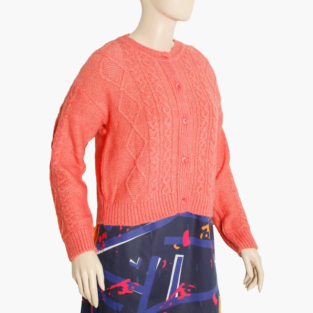 Women's Sweater - Cerise