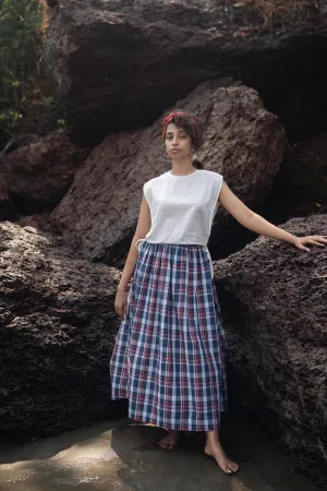 Wrap Skirt - Checks