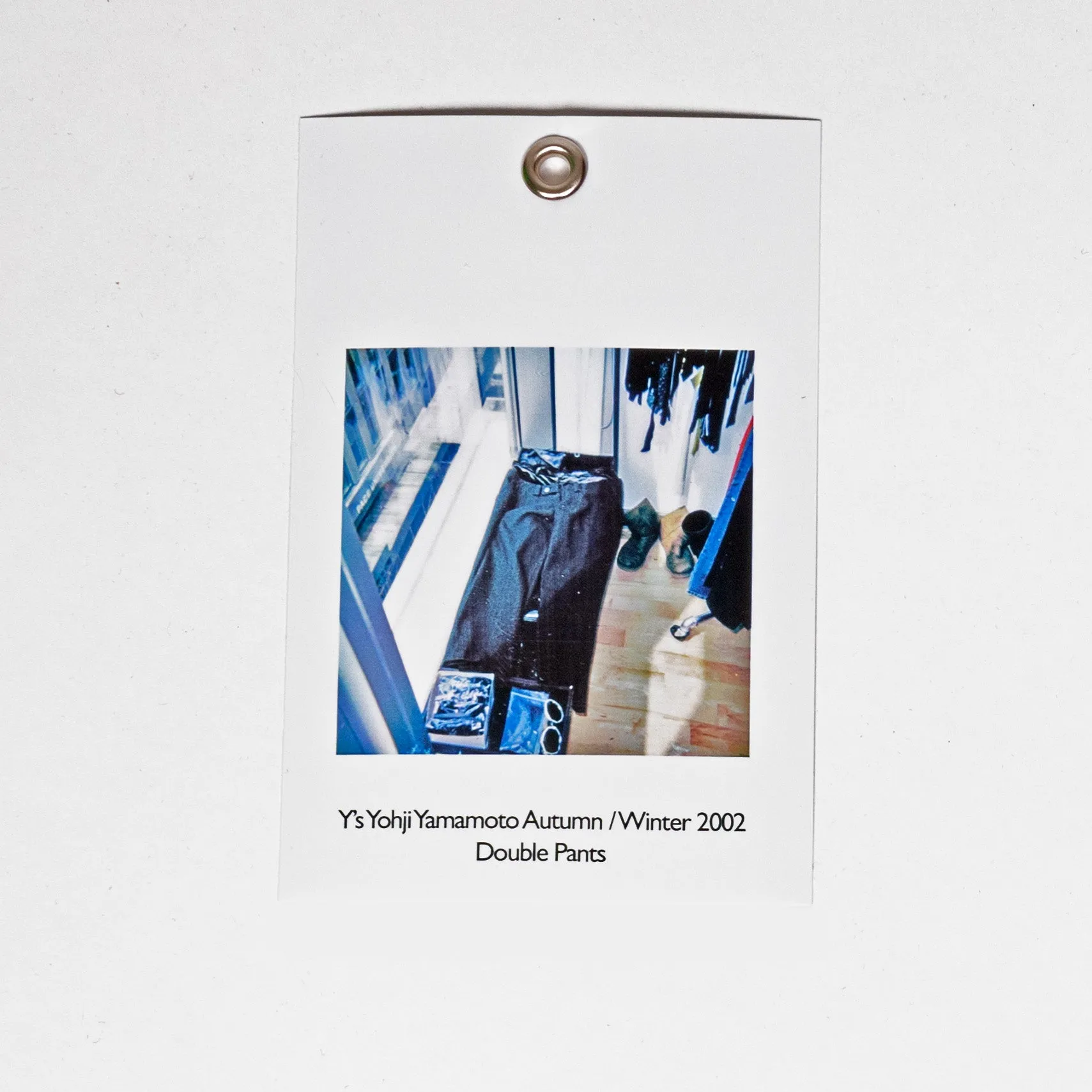 Y’s Yohji Yamamoto Autumn / Winter 2002 Double Pants