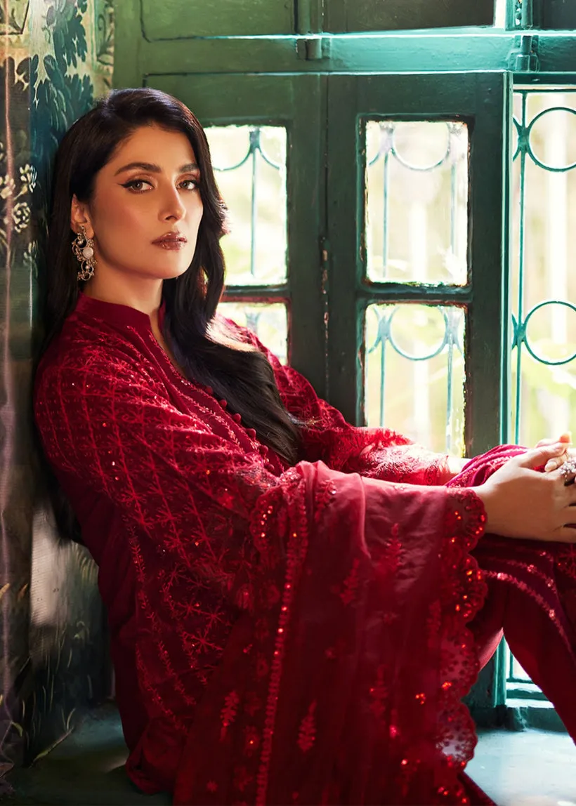 Zainab Chottani Surkh - D5 - Unstitched