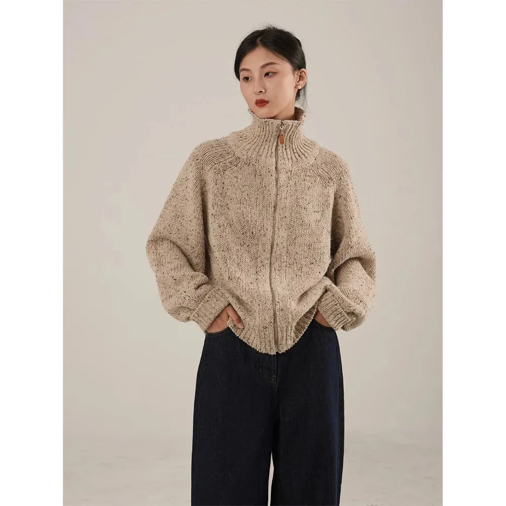 Zipper Cardigan